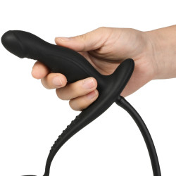 InflateGear Plug gonflable et Cockring Infass 11 x 3cm